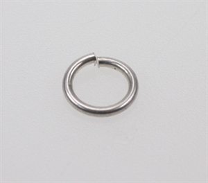Øsken sølv 6 mm (1mm)