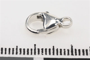 Karabinlås 13 mm sølv