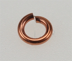 Øsken kobber 5 mm 2 (0.8 mm) 20 stk