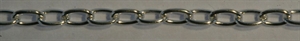 Ankerkæde sølv (925), åben 0,35 mm tråd
